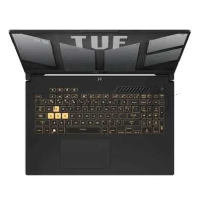 Ноутбук ASUS TUF F17 FX707VI-HX106 серый 17.3(1920x1080 (матовый, 144Hz) IPS)/Intel Core i7 13620H (2.4Ghz)/16384Mb/1024PCISSDGb/ GeForce RTX4070(8192Mb)/Cam/BT/WiFi/90 1y/2.6kg/DOS