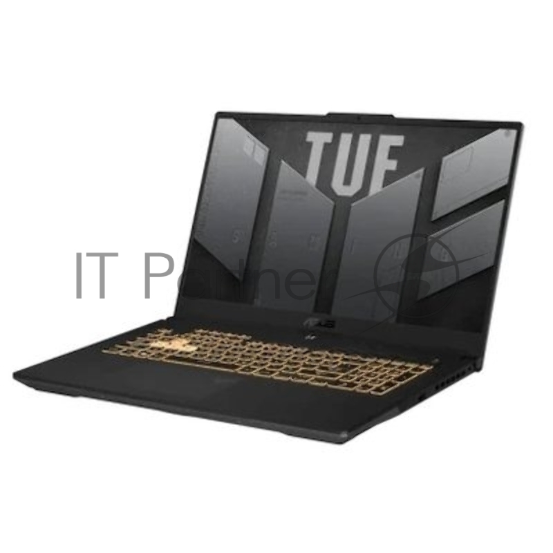 Ноутбук ASUS TUF F17 FX707VI-HX106 серый 17.3(1920x1080 (матовый, 144Hz) IPS)/Intel Core i7 13620H (2.4Ghz)/16384Mb/1024PCISSDGb/ GeForce RTX4070(8192Mb)/Cam/BT/WiFi/90 1y/2.6kg/DOS
