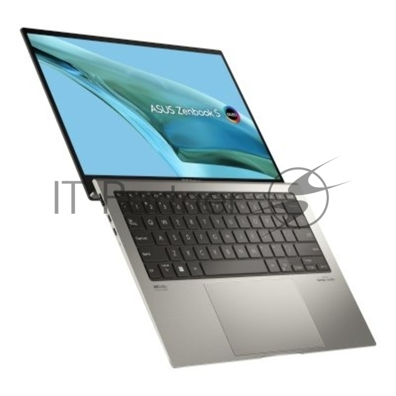 Ноутбук ASUS UX5304VA-NQ396 серый 13.3(2880x1800 OLED 16:10)/Intel Core i7 1355U(1.7Ghz)/16384Mb/1024SSDG Iris Xe Graphics/Cam/BT/WiFi/63WHr/war 1y/1kg/DOS + магн-алюм корп чехол