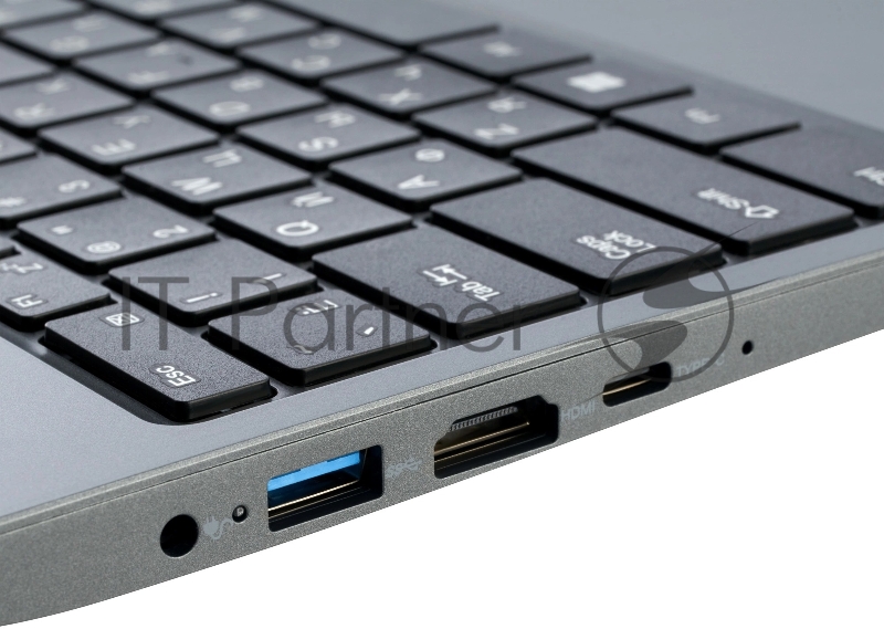 Ноутбук IRU Tactio 14ALH серый Core i3 1215U 8Gb SSD256Gb Intel Iris Xe graphics 14 IPS FHD (1920x1080) Windows 11 Professional 4000mAh (2059058)