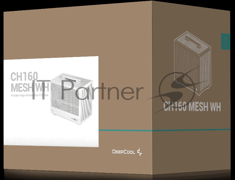 Корпус для ПК Deepcool CH160 MESH WH