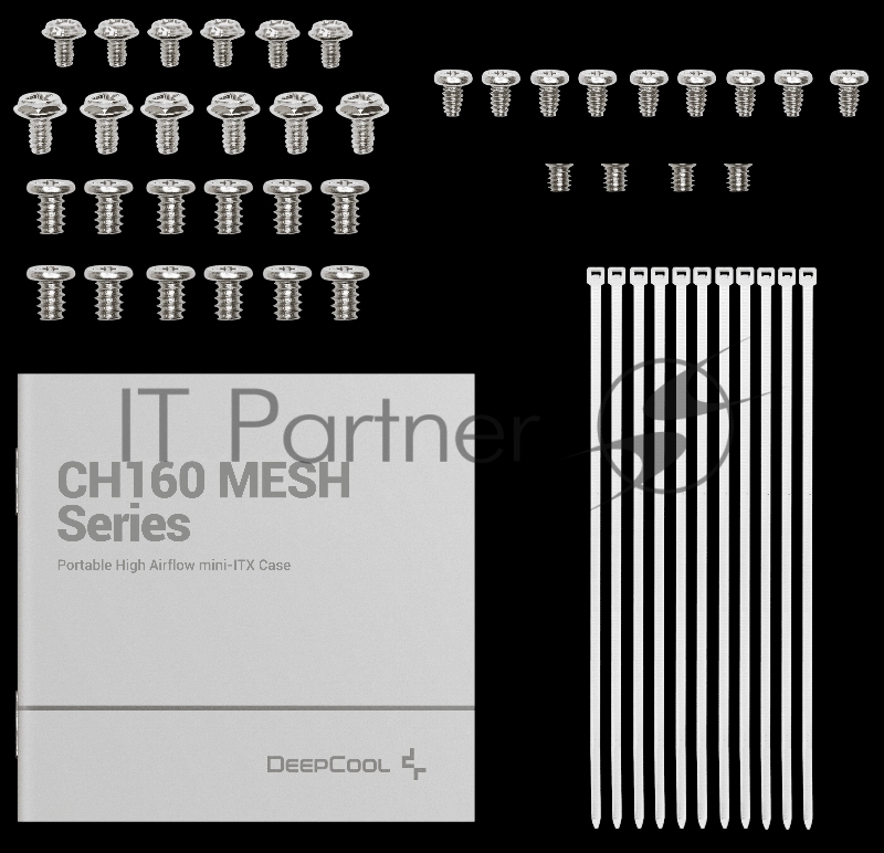 Корпус для ПК Deepcool CH160 MESH WH