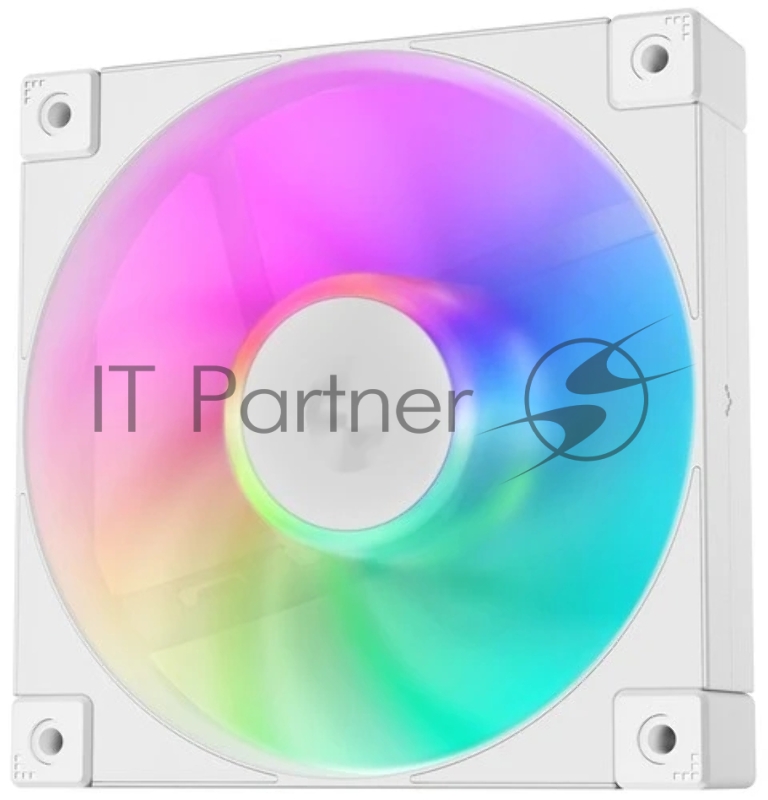 Вентилятор для корпуса Deepcool FD12 ARGB 120х120x25 белый 4-pin (упак.:3шт) (R-FD12-WHAPN3-G) Ret