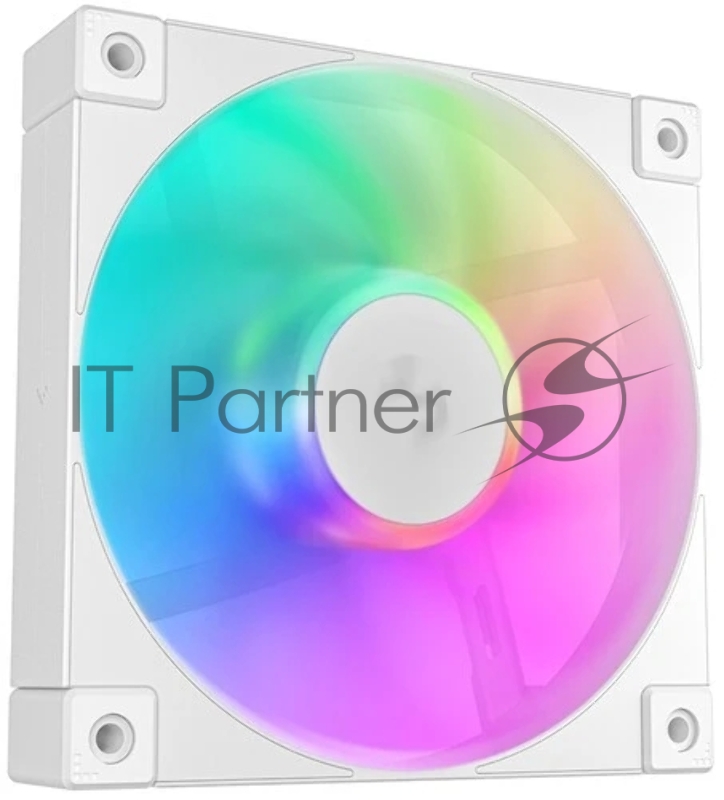 Вентилятор для корпуса Deepcool FD12 ARGB 120х120x25 белый 4-pin (упак.:3шт) (R-FD12-WHAPN3-G) Ret