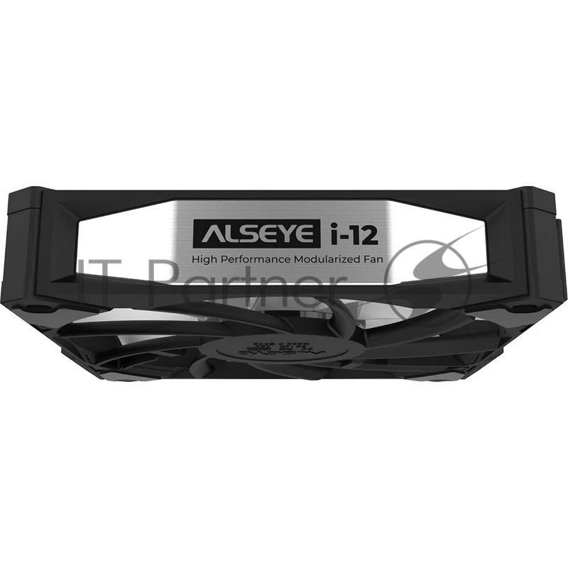 Вентилятор в корпус ALSEYE i12B-K10 черный, 1800 об/мин, 4 pin