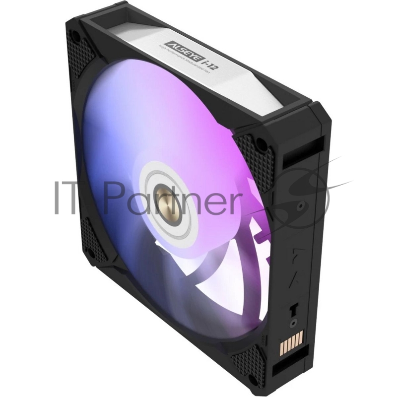 Вентилятор в корпус ALSEYE i12B-K10 черный, 1800 об/мин, 4 pin