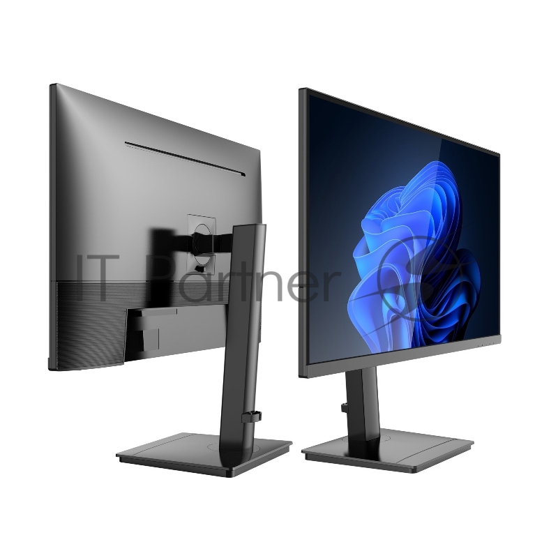 Монитор Bravus BVQ2737PC черный с поворотом экрана 27 IPS, 2560x1440, 100Hz, 178°/178°, 5 ms, 250 cd/m, 20M:1, +HDMI