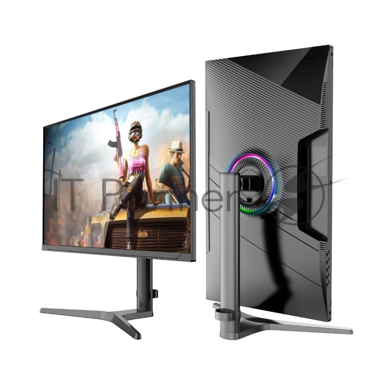 Монитор Bravus BVGQ3225P черный с поворотом экрана 32 VA, 2560x1440, 165Hz, 178°/178°, 1 ms, 250 cd/m, 20M:1, +2xHDMI