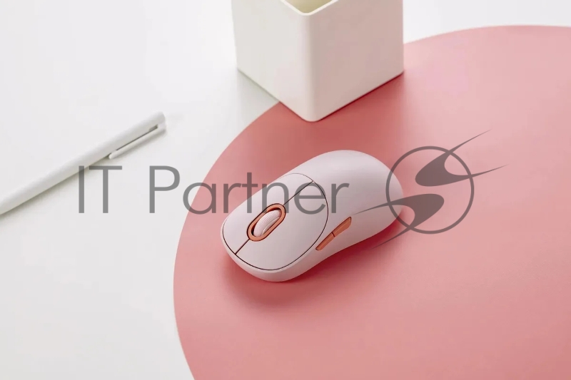 Мышь беспроводная Xiaomi BHR8911GL Wireless Mouse 3 розовый, 1200 dpi, USB/Bluetooth, кнопки - 4