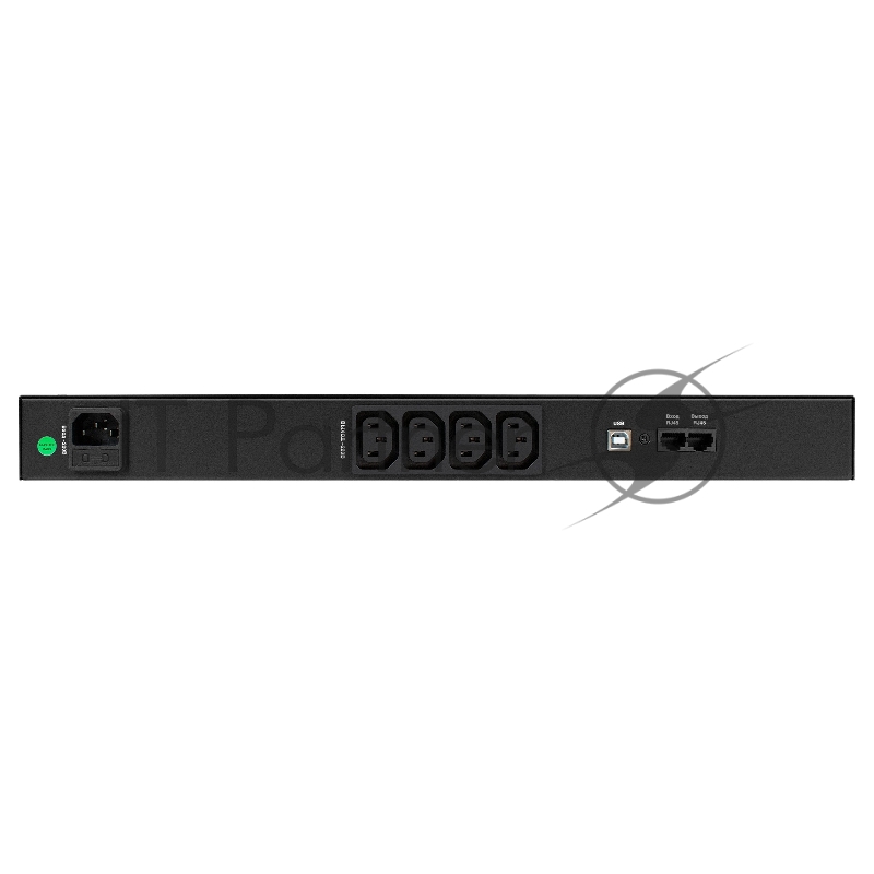 ИБП ExeGate 1U ServerRM UNL-650.LCD.AVR.4C13.RJ.USB.1U <650VA/360W, LCD, AVR, 4*C13, RJ, USB, 1U, установка в стойку, Black>