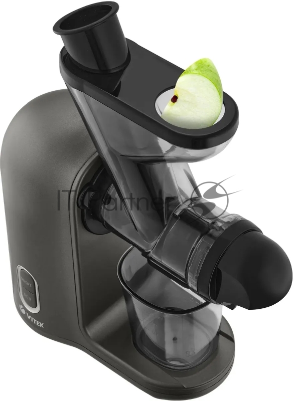 Соковыжималка шнековая Vitek VT-3715 300Вт рез.сок.:280мл. черный/черный