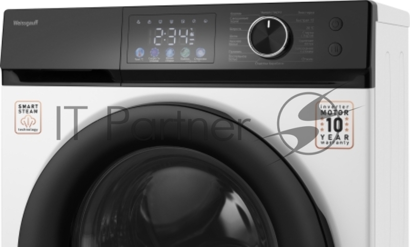 Стиральная машина Weissgauff WM 45126 Inverter Steam Color Touch