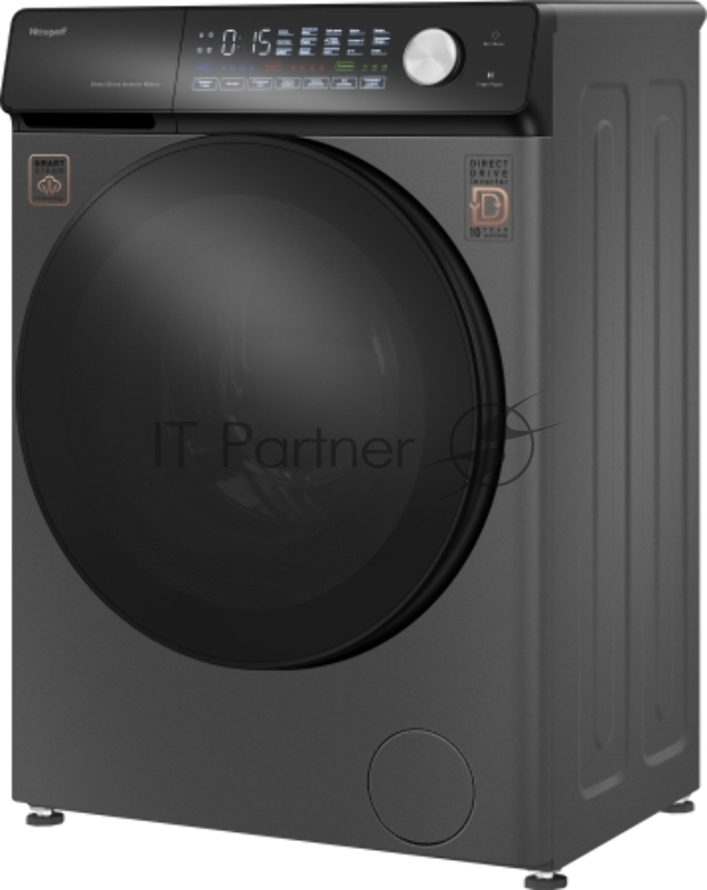 Стиральная машина Weissgauff WM 45126 Steam Direct Drive Deep Grey