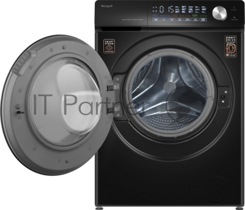 Стиральная машина Weissgauff WM 45126 Steam Direct Drive Matt Black