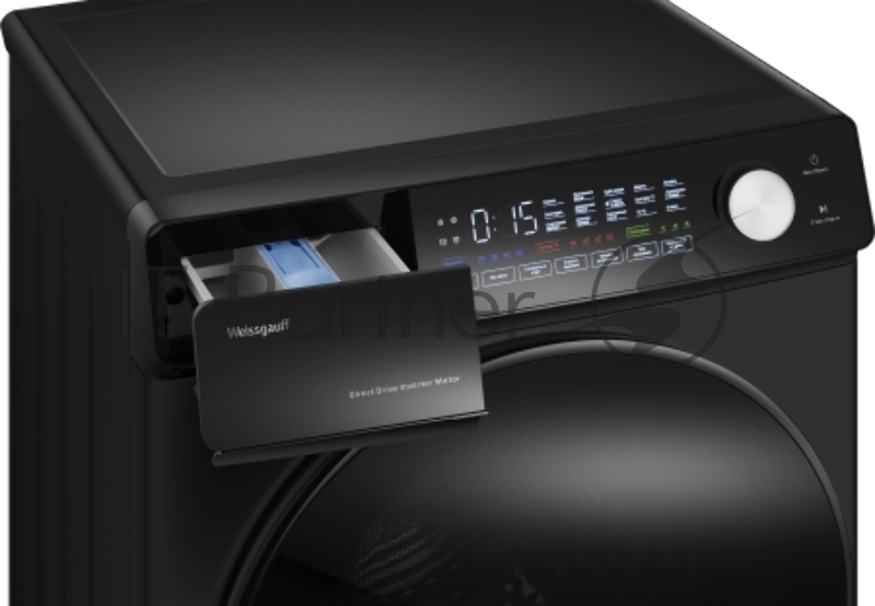 Стиральная машина Weissgauff WM 45126 Steam Direct Drive Matt Black