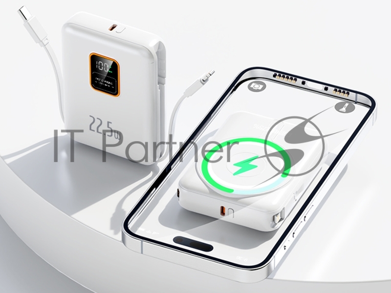 Внешний аккумулятор EOFE Power Bank G108 Wihte 22.5W/10000mAh