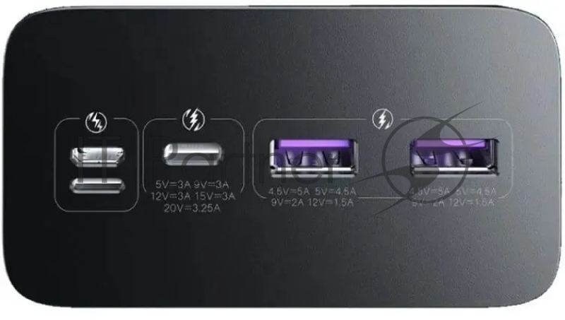 Мобильный аккумулятор Romoss PEA40 Pro 40000mAh QC3.0/PD3.0 65W 3A 2xUSB-A/USB-C черный