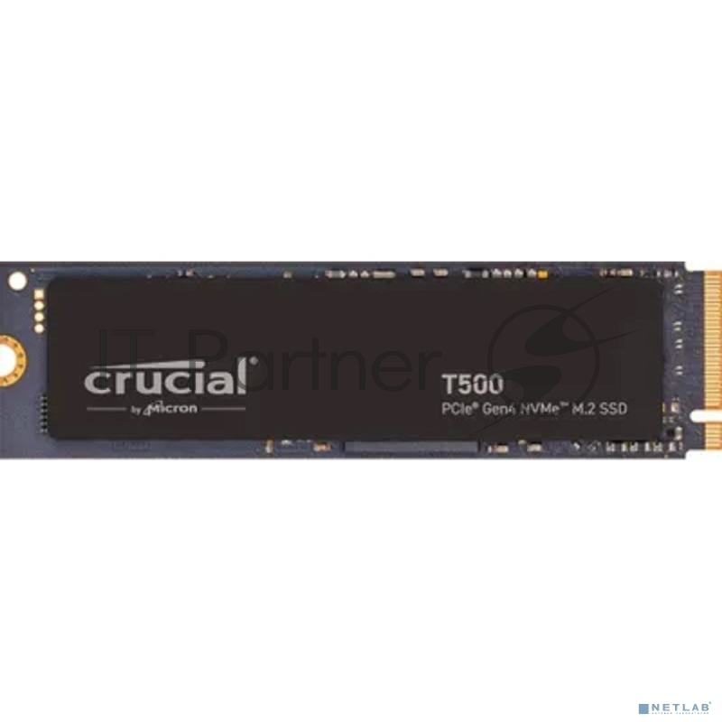 Твердотельный накопитель SSD Crucial M.2 2280 500GB Crucial T500 Client SSD CT500T500SSD8 PCIe Gen4x4 with NVMe, 7200/5700, TLC, 300TBW