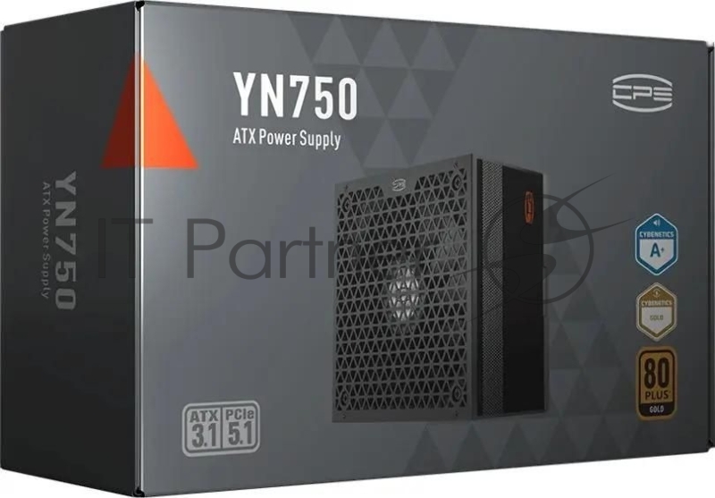 Блок питания PcCooler ATX 750W P5-YN750-G1F 80+ gold (20+4pin) APFC 135mm fan 6xSATA Cab Manag RTL