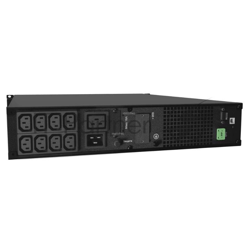 Источник бесперебойного питания Импульс Форвард 2000Вт 2000ВА черный