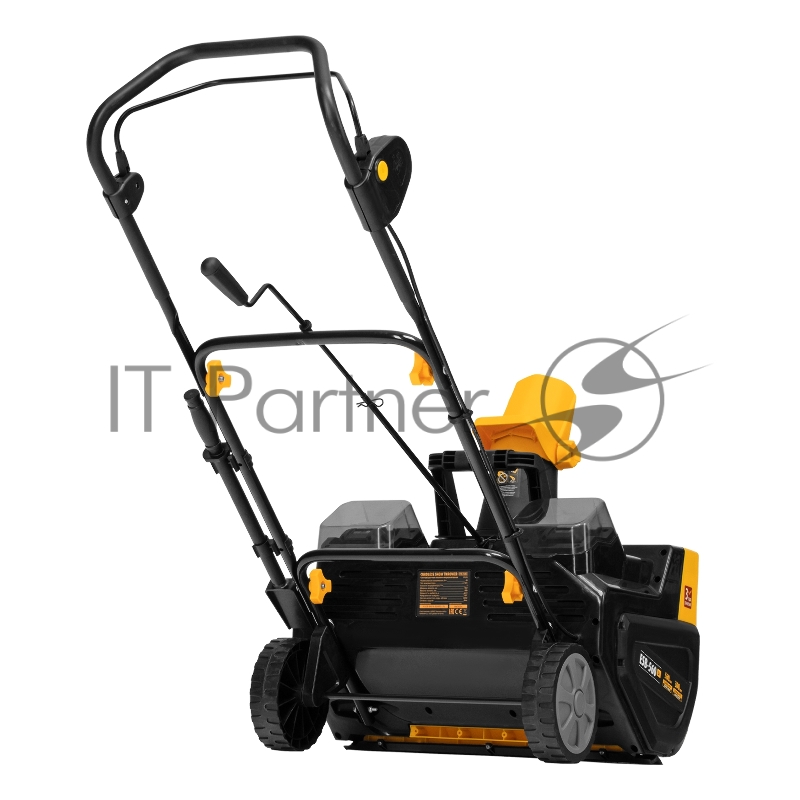 Снегоуборочная машина аккумуляторная, ESB-560Li, 560 мм, 40В, 2 АКБ 5 Ач, ЗУ, метал. шнек // Denzel