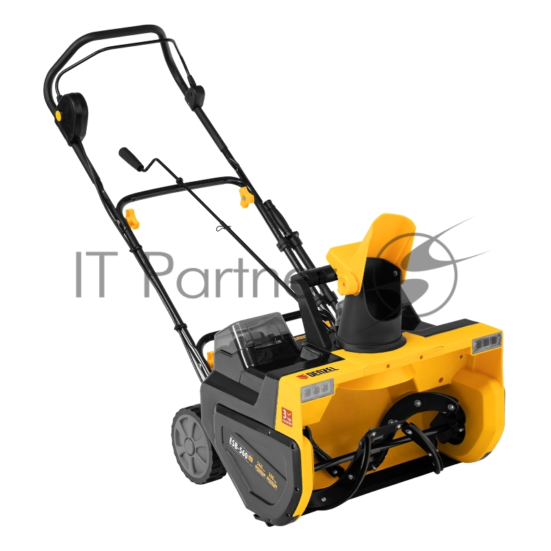 Снегоуборочная машина аккумуляторная, ESB-560Li, 560 мм, 40В, 2 АКБ 5 Ач, ЗУ, метал. шнек // Denzel