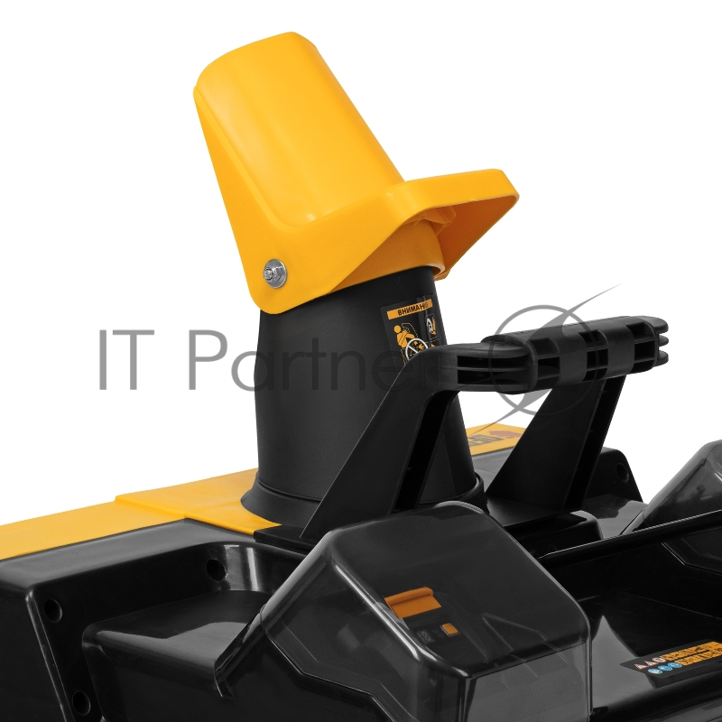 Снегоуборочная машина аккумуляторная, ESB-560Li, 560 мм, 40В, 2 АКБ 5 Ач, ЗУ, метал. шнек // Denzel