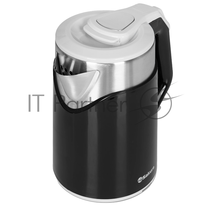 Чайник электрический SAKURA SA-2172BK 1,8л, двухслойн черн