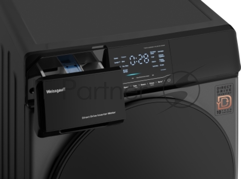 Стиральная машина Weissgauff WM 4927 Direct Drive Inverter Premium Deep Grey