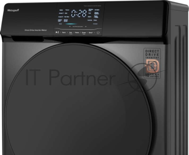 Стиральная машина Weissgauff WM 4927 Direct Drive Inverter Premium Deep Grey