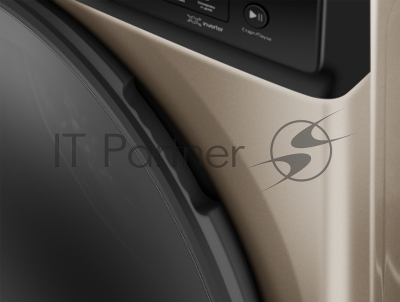 Стиральная машина Weissgauff WM 59411 Direct Drive Inverter Steam Champagne