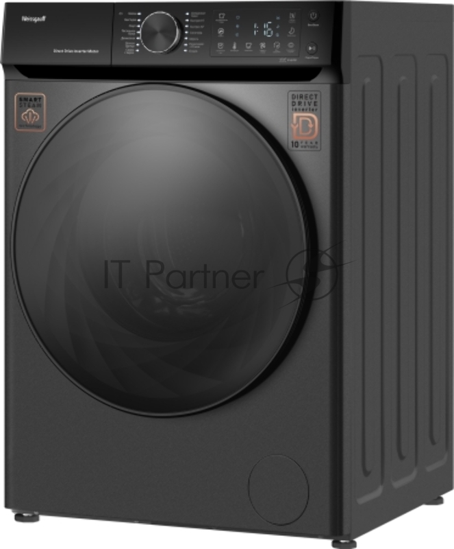 Стиральная машина Weissgauff WM 59411 Direct Drive Inverter Steam Deep Grey