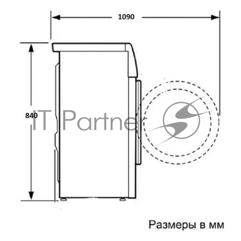 Стиральная машина Weissgauff WM 61212 DC Inverter Steam