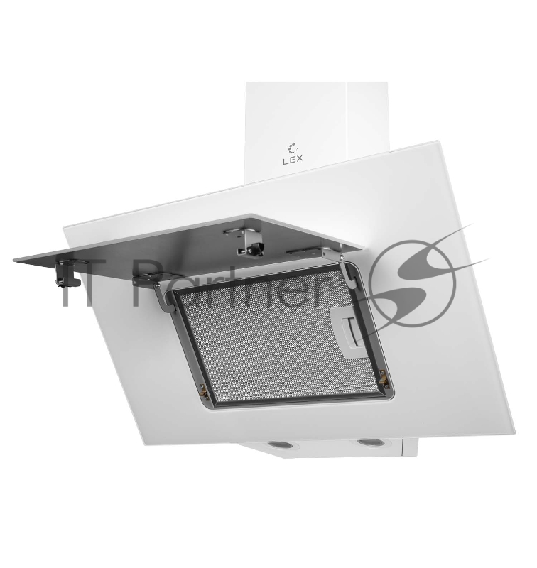 Вытяжка каминная Lex Mira GS 600 WHITE белый управление: сенсорное (1 мотор)