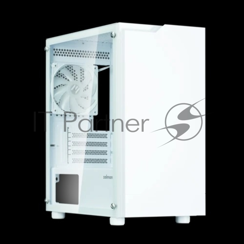 Корпус Zalman T4 PLUS, MATX, белый, WINDOW, 1 x Combo (3.5 or 2.5), 1x3.5, 2x2.5, 1xUSB2.0, 2xUSB3.0, REAR 1x120mm ARGB