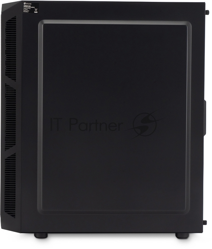 Корпус Оклик OCC-MD301 черный без БП ATX 6x120mm 2xUSB2.0 1xUSB3.0 audio bott PSU