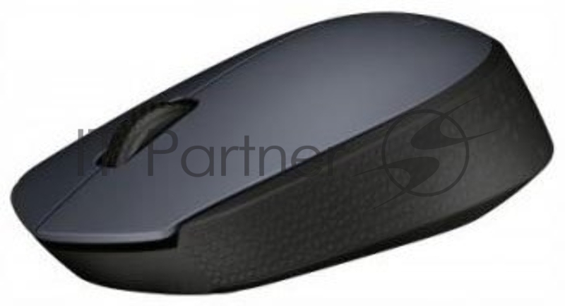 Мышь беспроводная Logitech M170, серый, 1000 dpi, радиоканал, USB, кнопки - 3