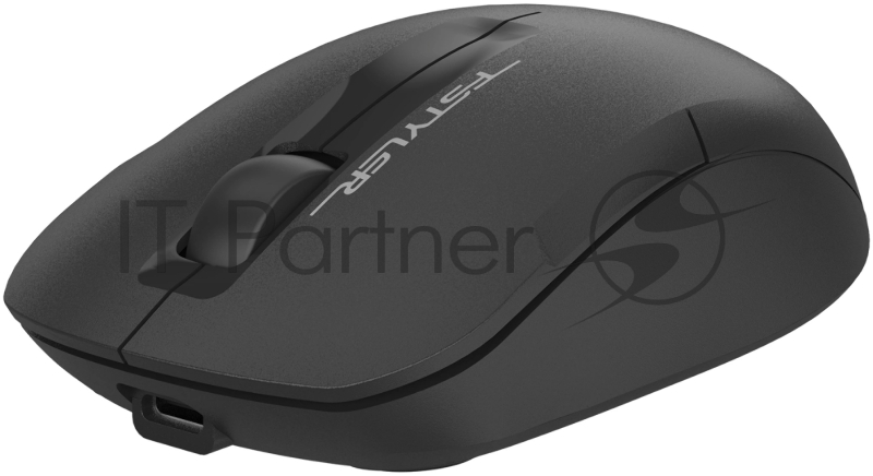 Мышь беспроводная A4Tech Fstyler FG15CS Air2 черный, 1200 dpi, радиоканал, USB, кнопки - 3