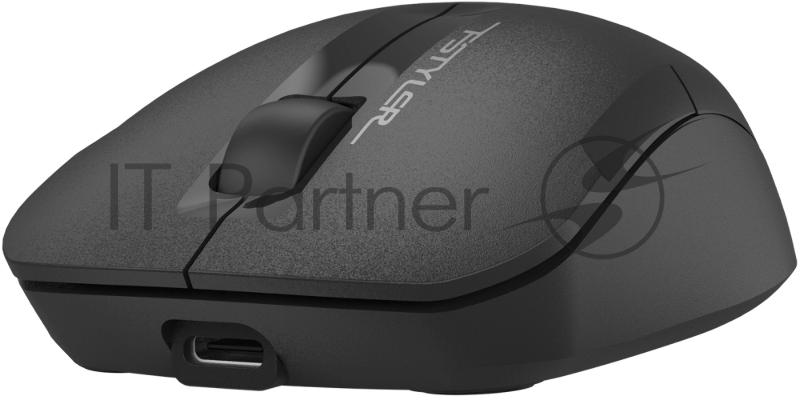 Мышь беспроводная A4Tech Fstyler FG15CS Air2 черный, 1200 dpi, радиоканал, USB, кнопки - 3