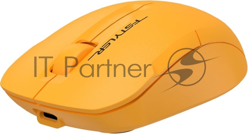 Мышь A4Tech Fstyler FG15C Air2 желтый оптическая 1200dpi беспров. USB для ноутбука 3but