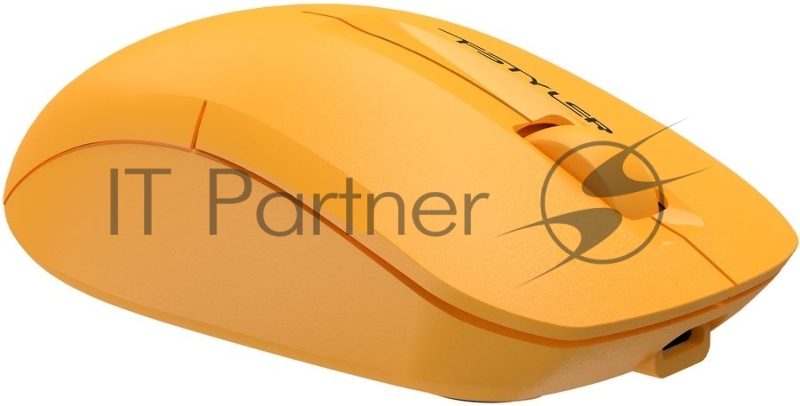 Мышь A4Tech Fstyler FG15C Air2 желтый оптическая 1200dpi беспров. USB для ноутбука 3but