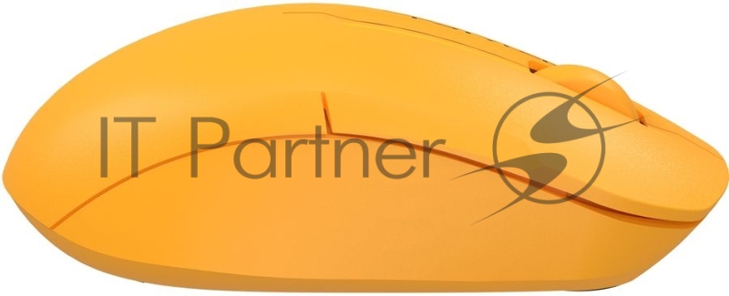 Мышь A4Tech Fstyler FG15C Air2 желтый оптическая 1200dpi беспров. USB для ноутбука 3but