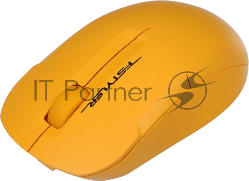 Мышь A4Tech Fstyler FG15CS Air2 желтый оптическая 1200dpi silent беспров. USB для ноутбука 3but