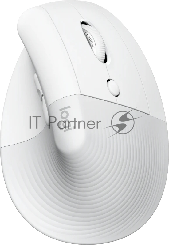 Мышь беспроводная Logitech Lift Vertical Ergonomic WHITE/PALE GREY (4000dpi 6but) (910-006480)