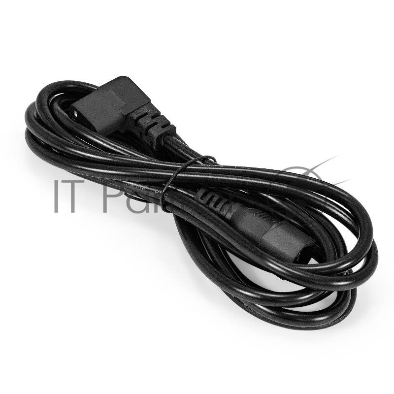 Кабель питания ExeGate Power EC-3P (C13 угловой->C14, VDE-250V-3*0.75mm2, медь, черный, 10A, 3м)