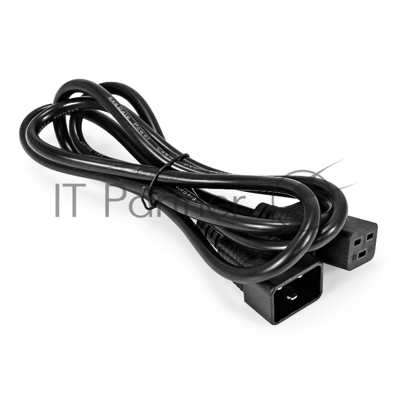 Кабель питания (UPS) ExeGate Special EC20-1,8S (IEC 320 C19->C20, 3*1.5mm2, CCA, черный, 1.8м)