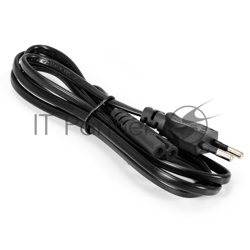 Кабель питания ноутбуков, аудио/видео ExeGate Special PCN-1,5S (Евровилка CEE7/16->C7, 2*0.5mm2, CCA, черный, 1.5м)