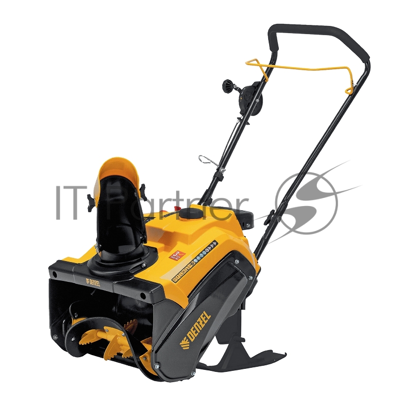 Бензиновая снегоуборочная машина SB 460 Sled, 99cc, лыжи ручной старт// Denzel