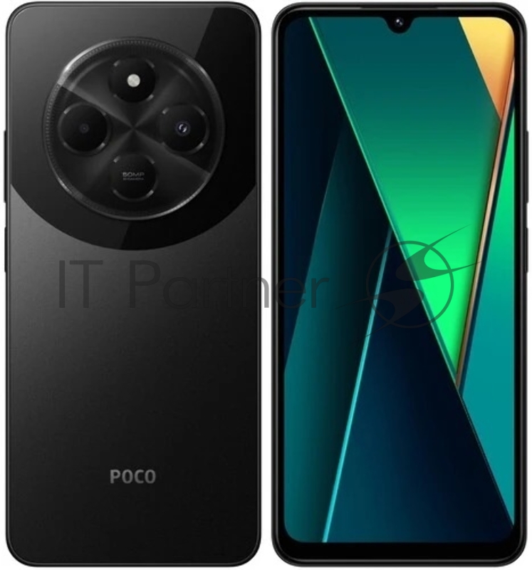 Смартфон Poco C75 6/128Gb черный