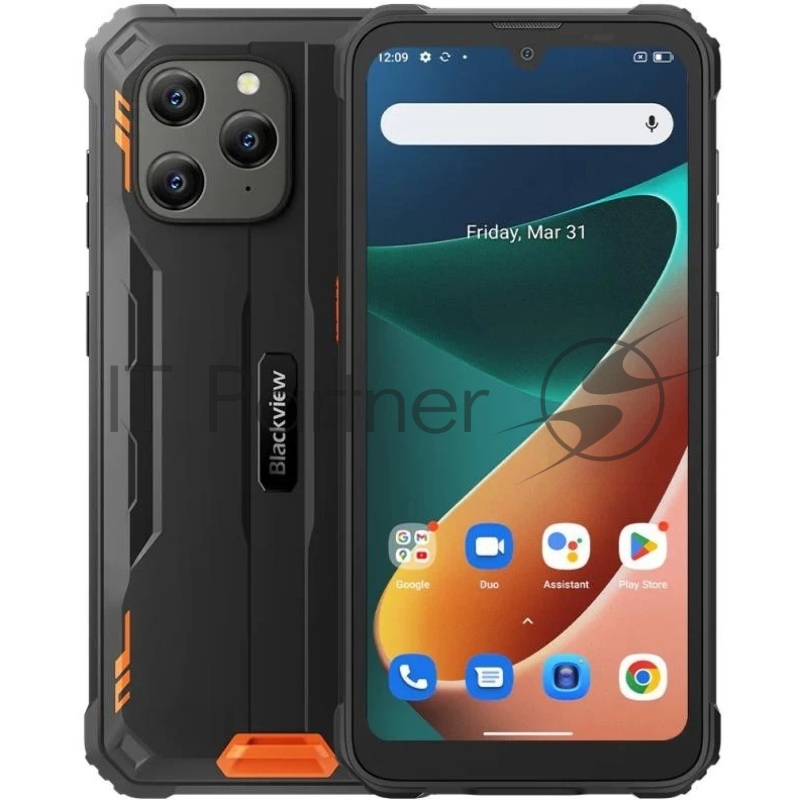 Смартфон BlackView BV5300 Pro 4/64Gb, черный/оранжевый